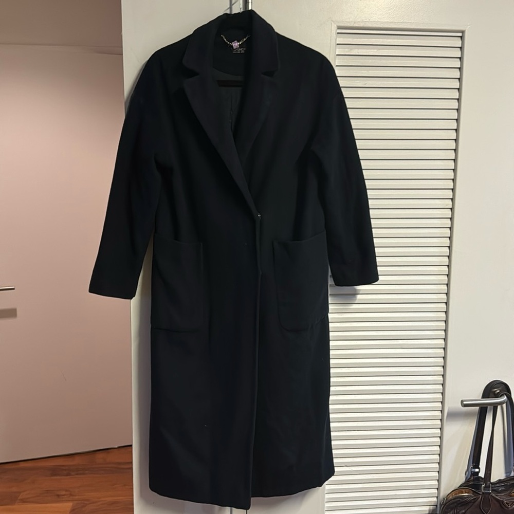 TOPSHOP peacoat navy blue size US6